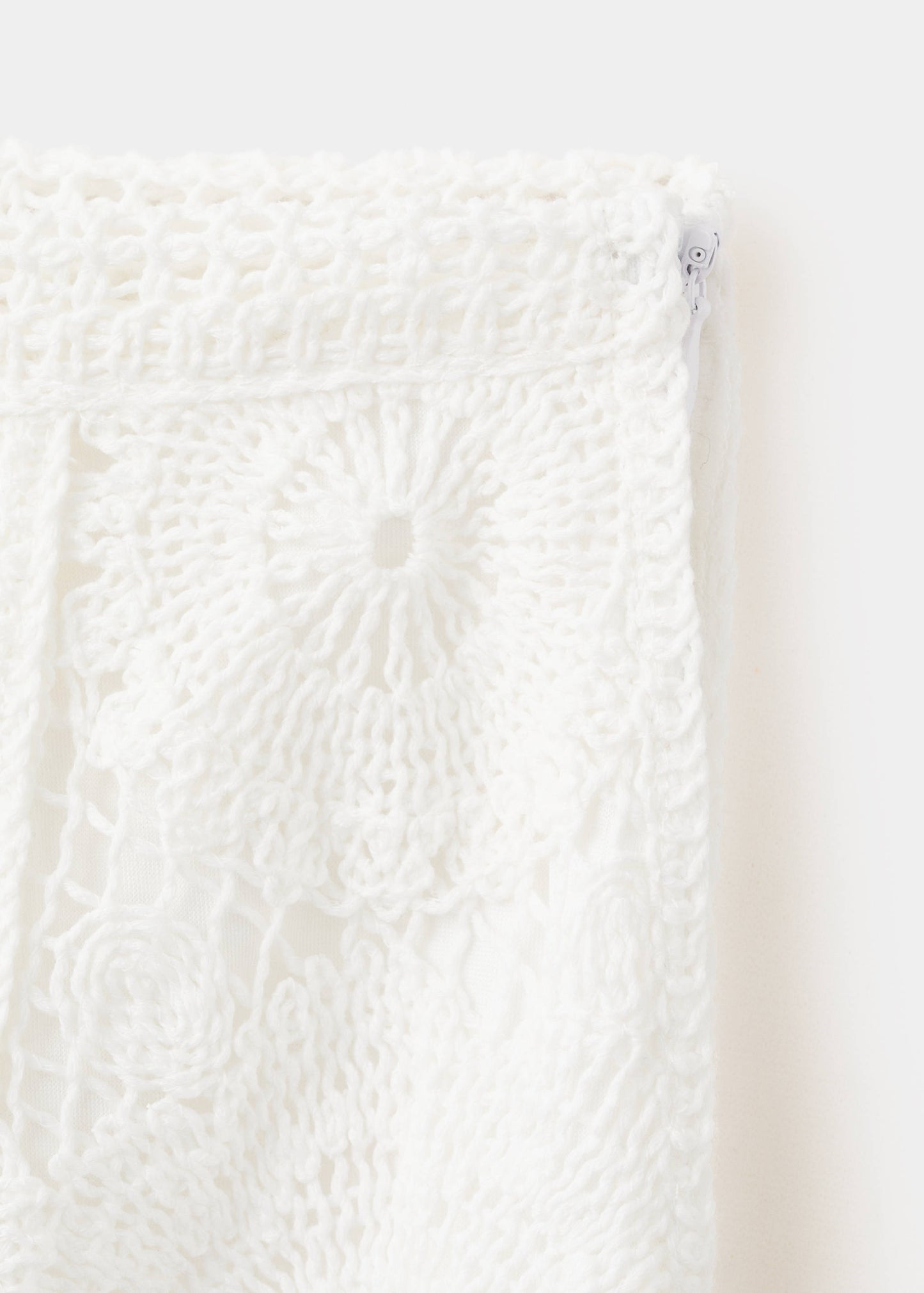 Crochet midi skirt