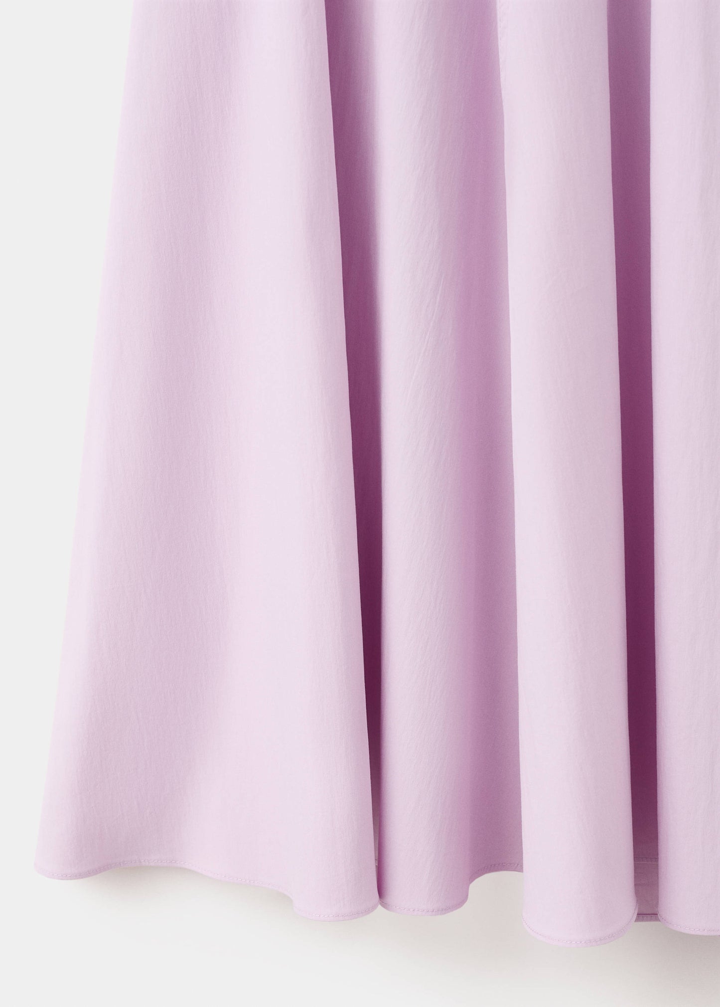 A-line skirt with stitching detail