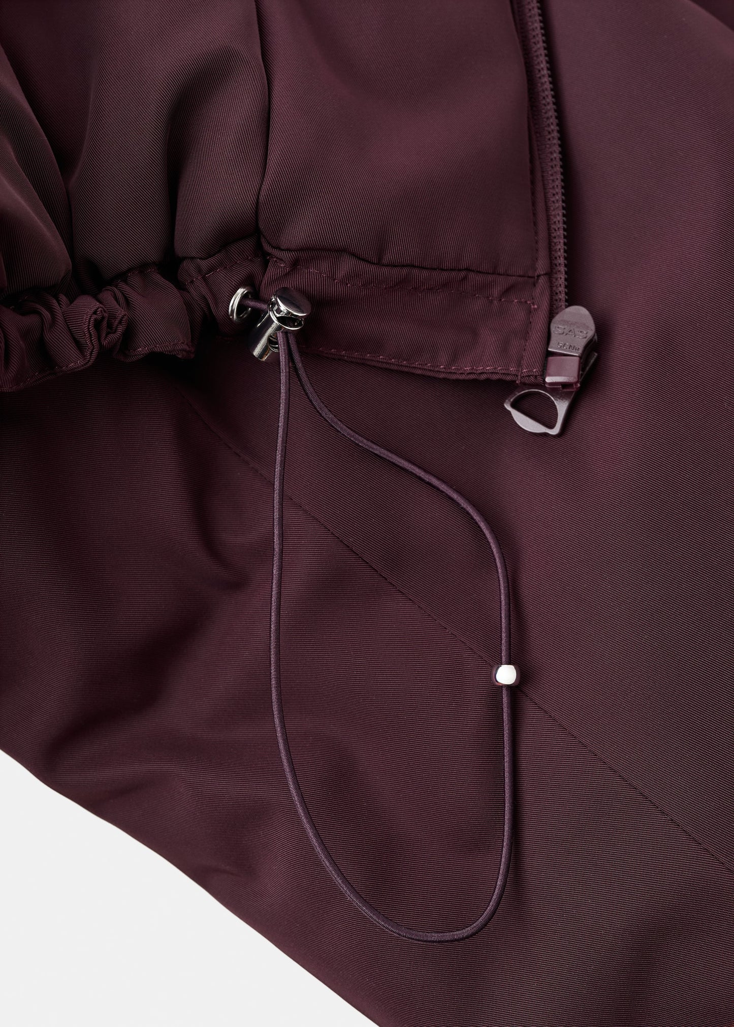 Oversized hooded jacket