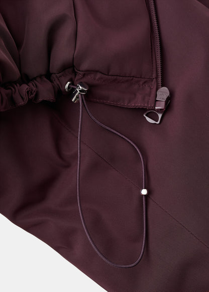 Oversized hooded jacket