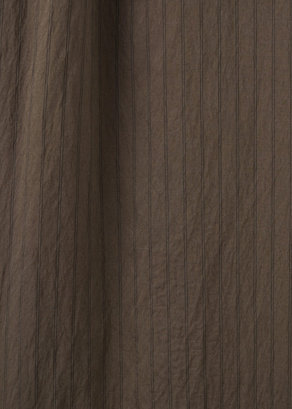 Straight striped trousers