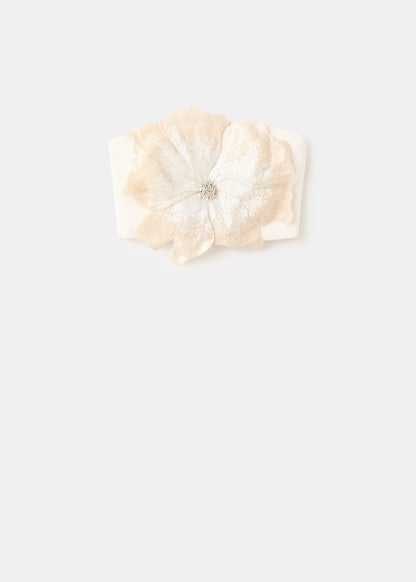 Maxi flower bandeau top