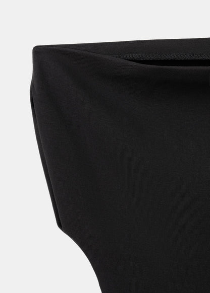 Asymmetrical flared dress