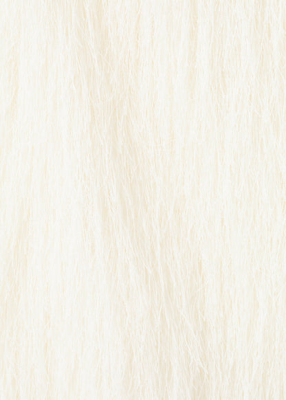 Midi skirt with textured yarn