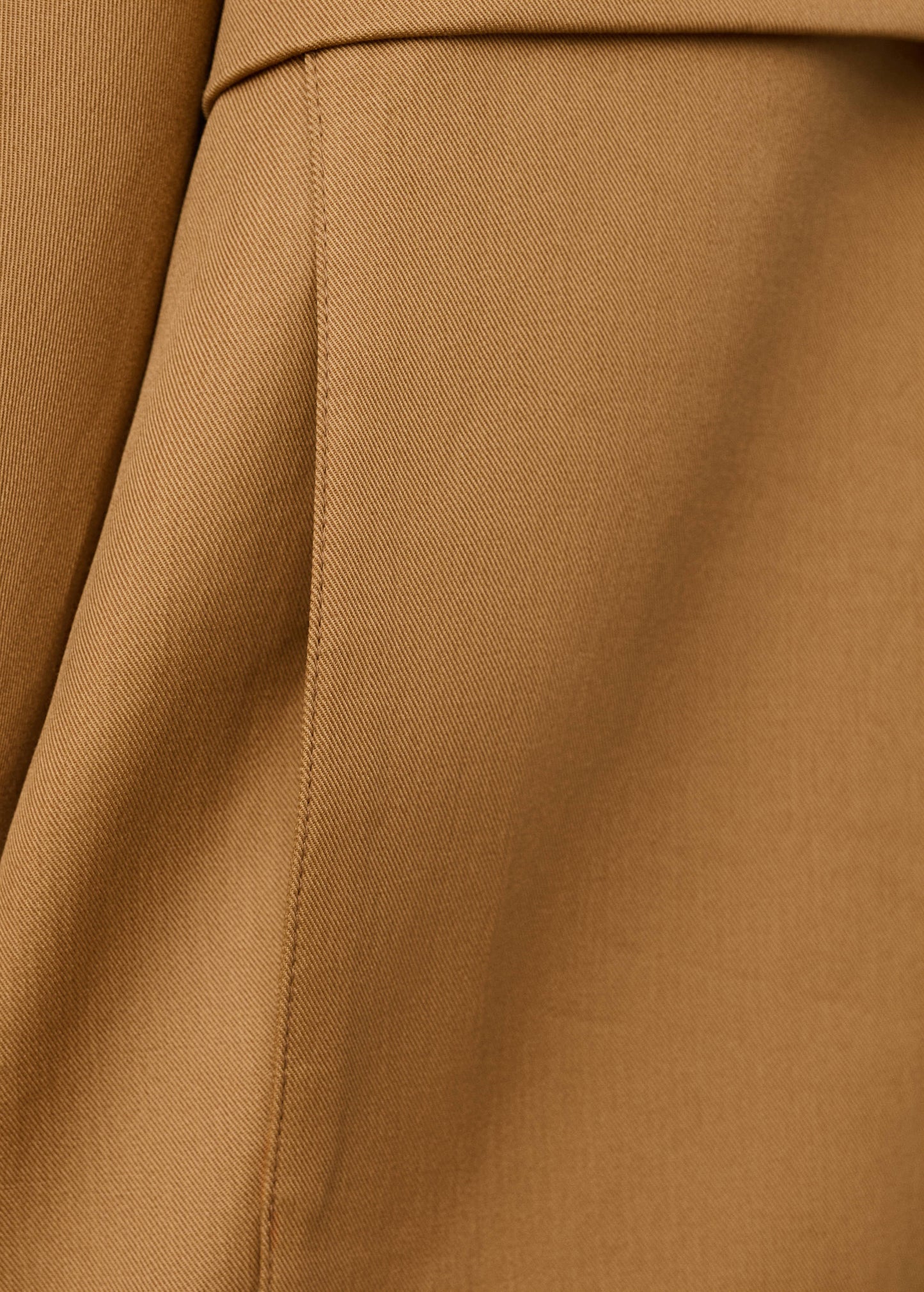 Oversized funnel neck parka