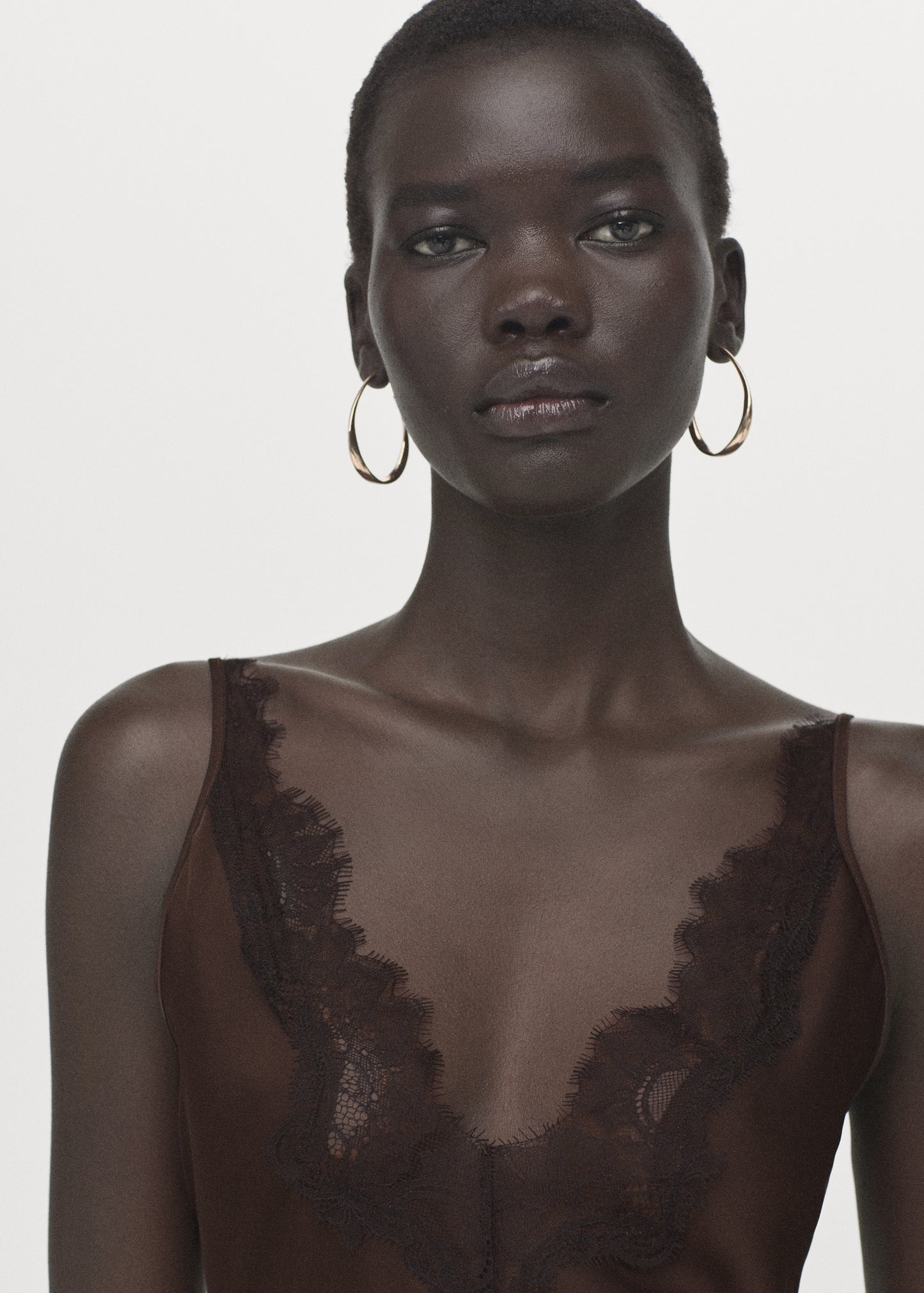 Satin camisole dress