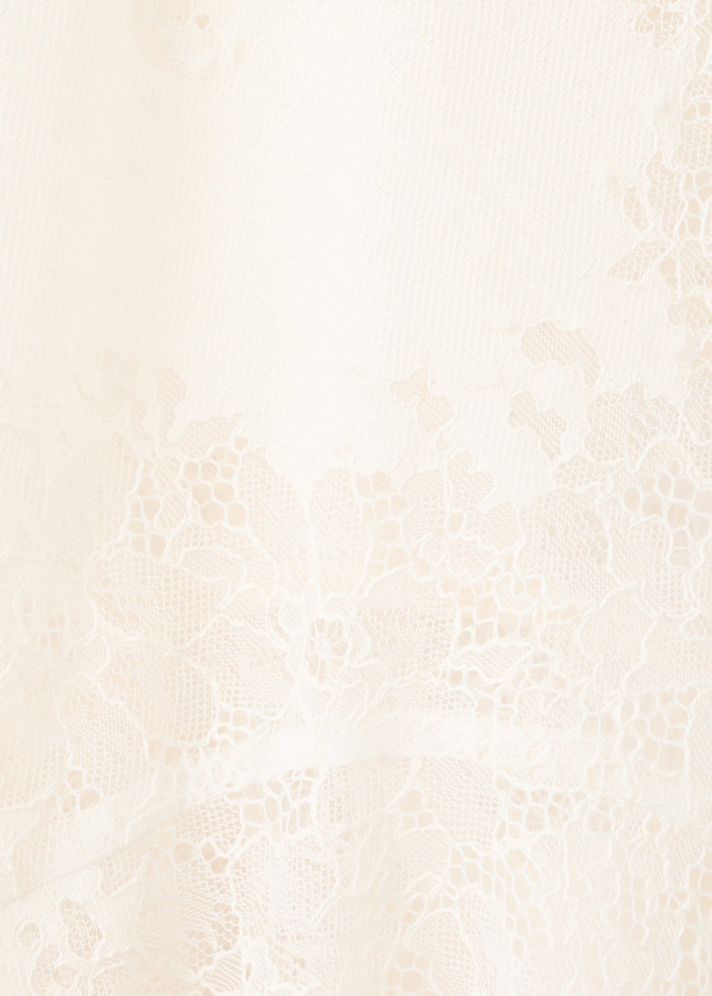 Cross-over lingerie skirt with slit