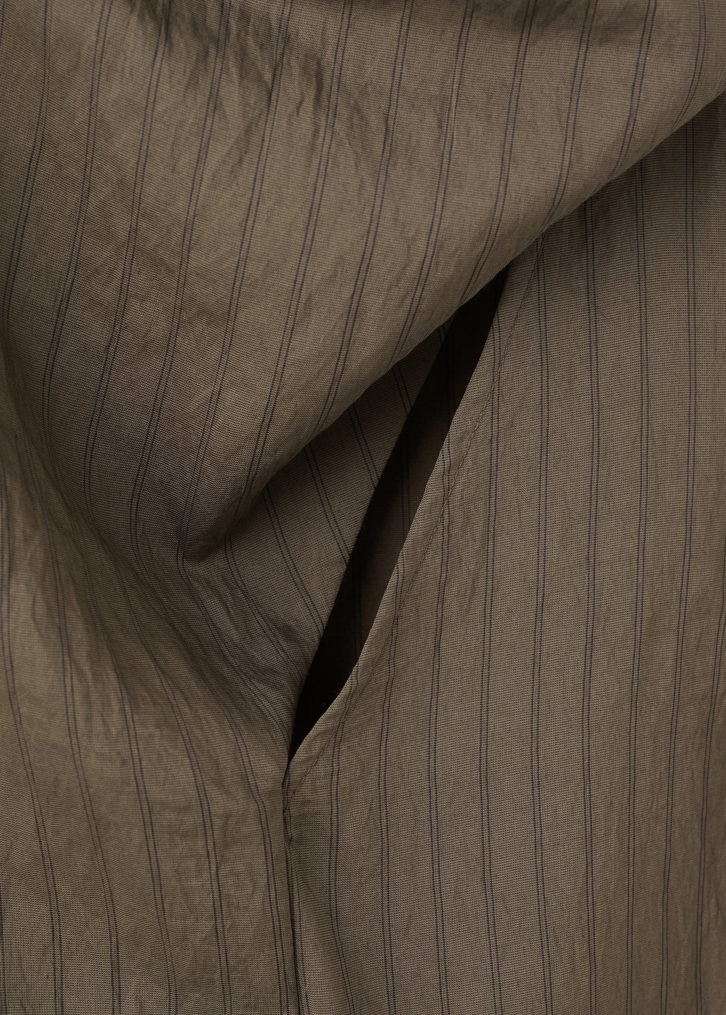 Striped foulard top
