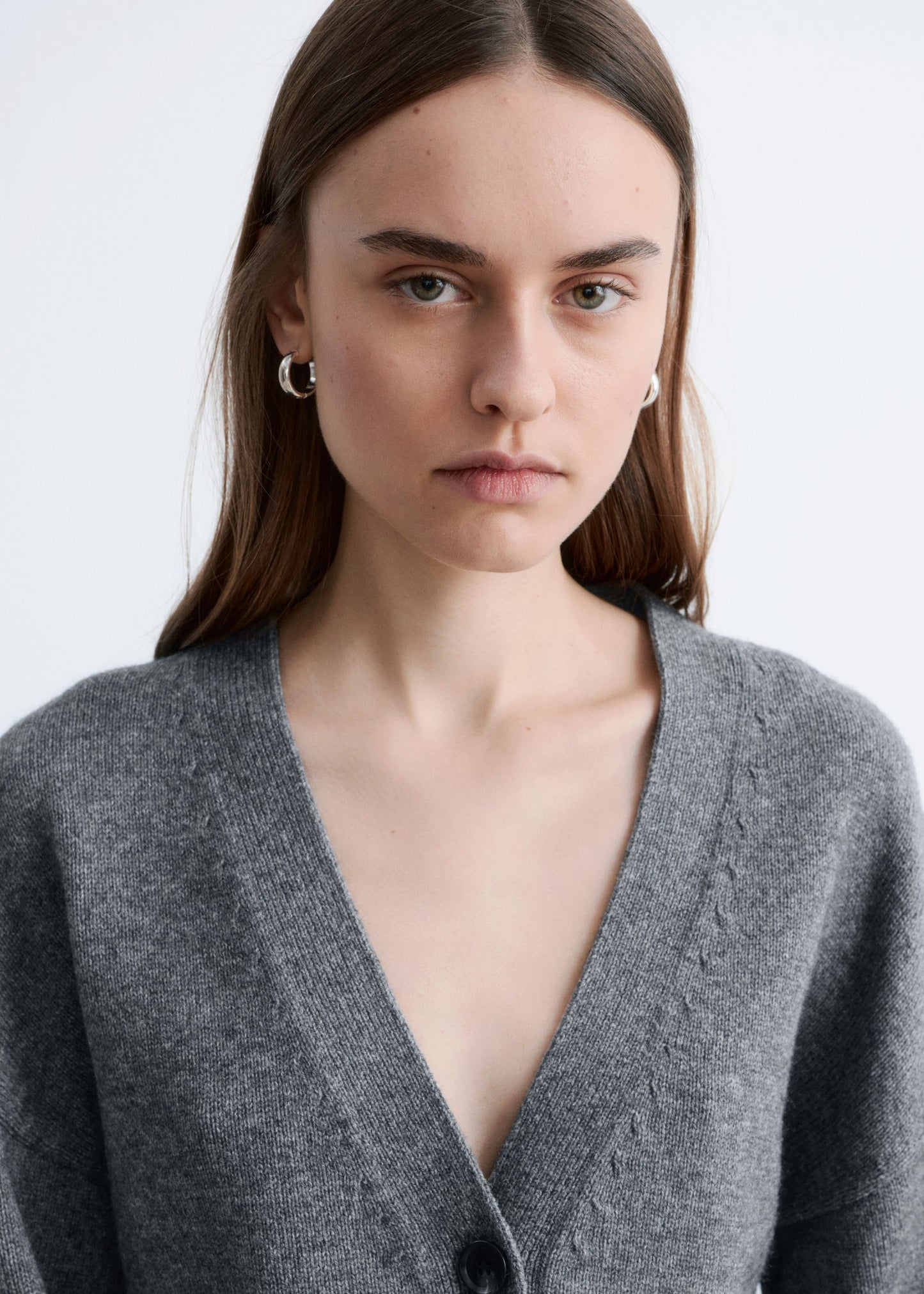 Tapered Knit Cardigan