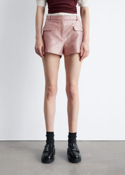 Satin Mini Shorts