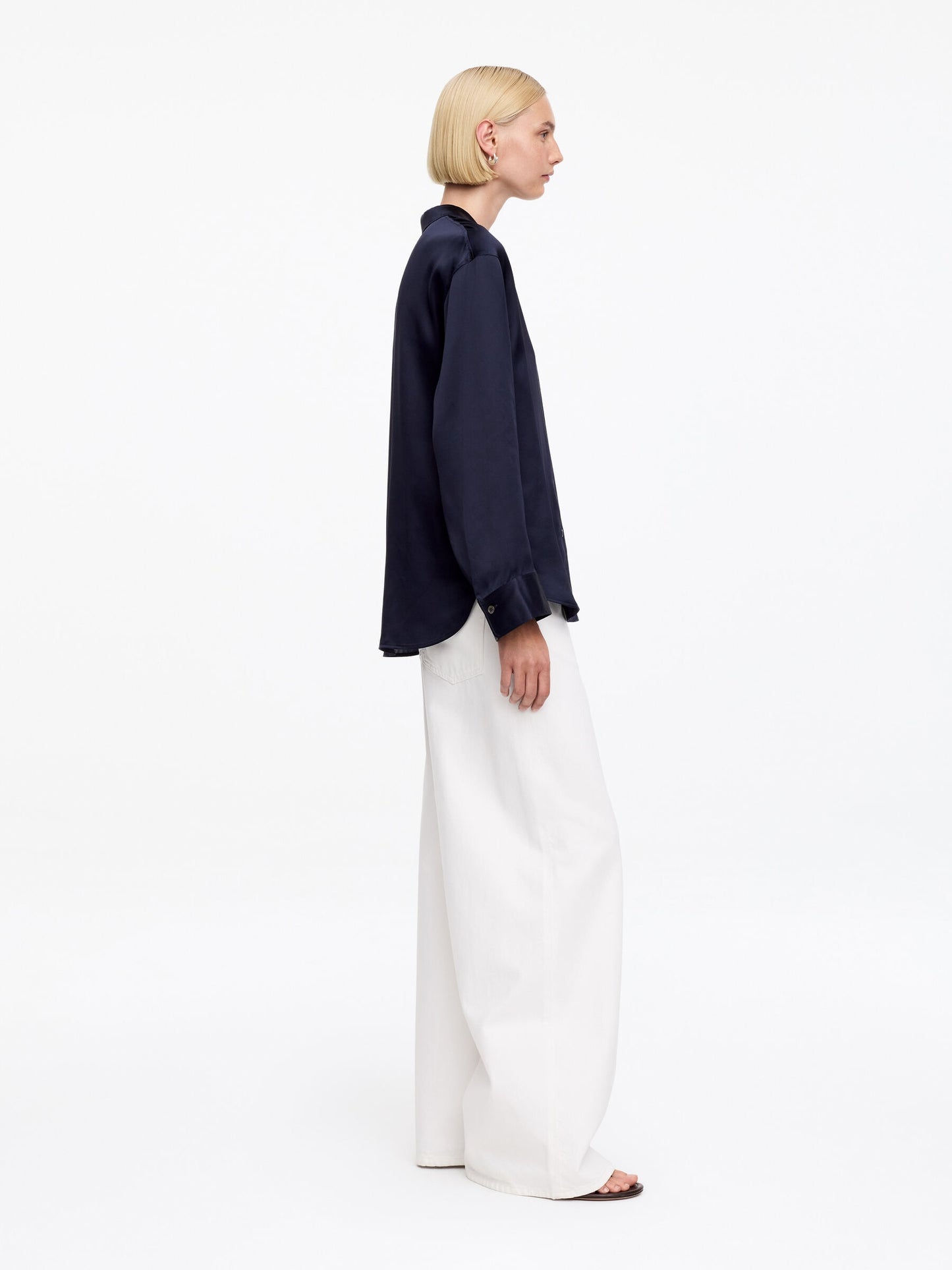 Silk Satin Shirt