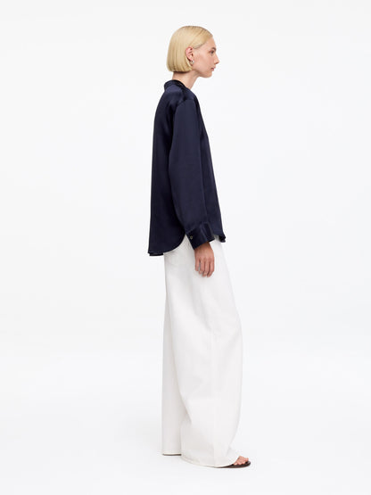Silk Satin Shirt