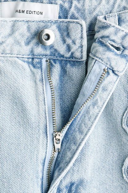 Flared Regular Waist Jeans