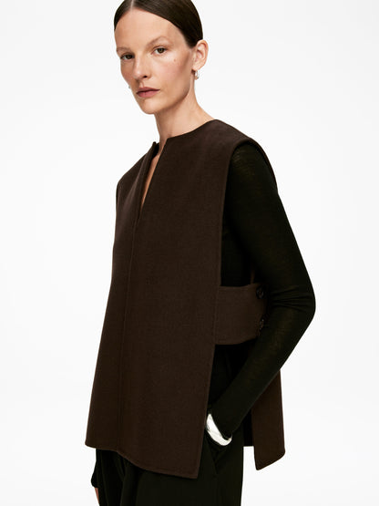 Doublé Wool-Blend Vest