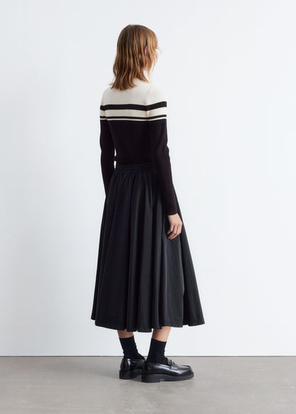 Zip-Top Mock Neck Jumper