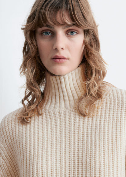 Cropped Turtleneck Jumper