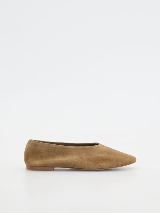 Suede ballerina Shoes