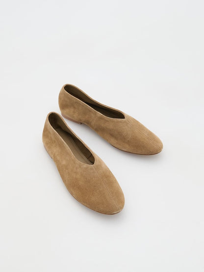 Suede ballerina Shoes