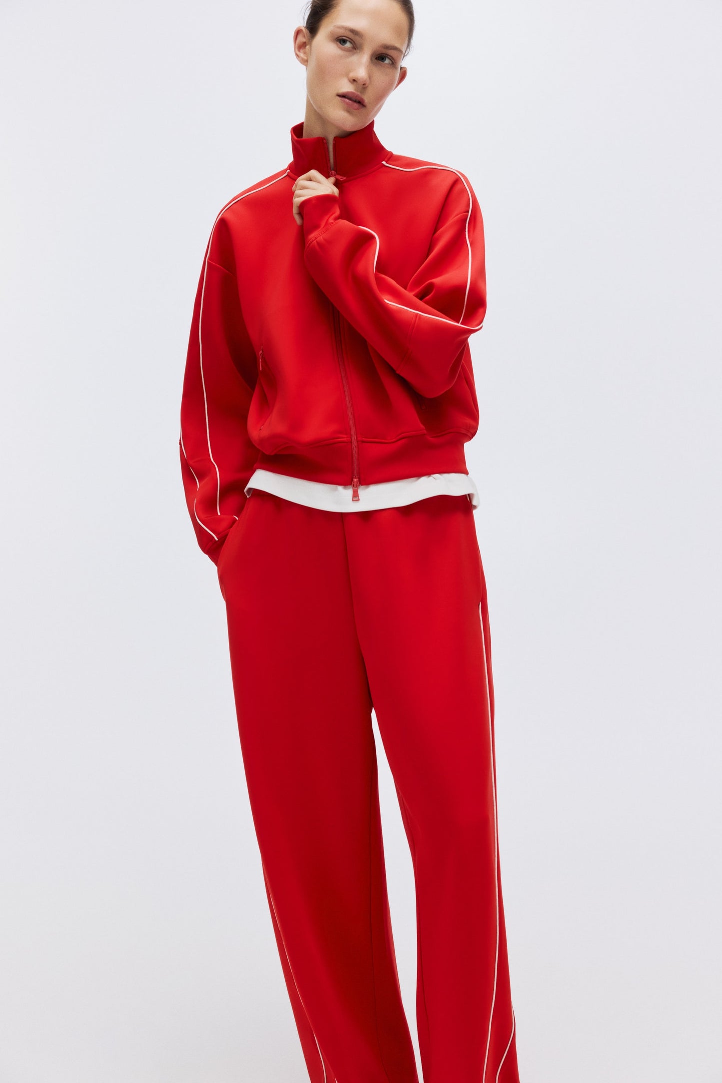 Scuba track jacket