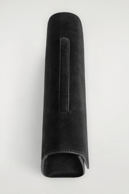 Gallery Clutch Suede Bag