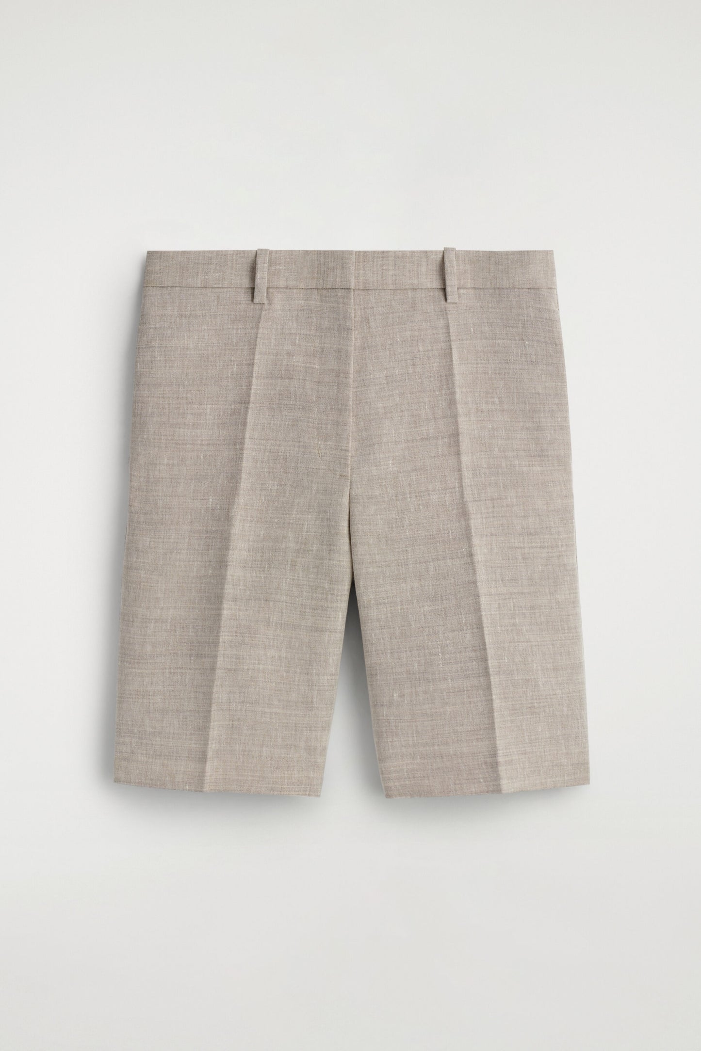 Tailored Linen Shorts
