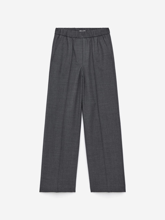 Elastic Waist Tailored Trousers