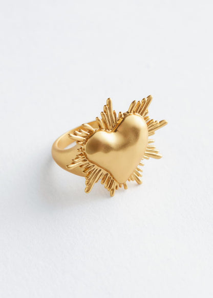 Chunky Heart Ring