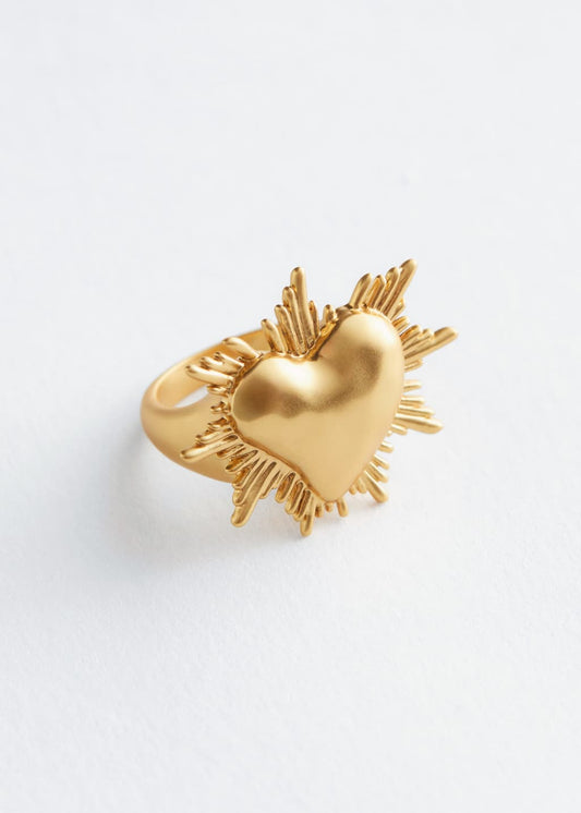 Chunky Heart Ring