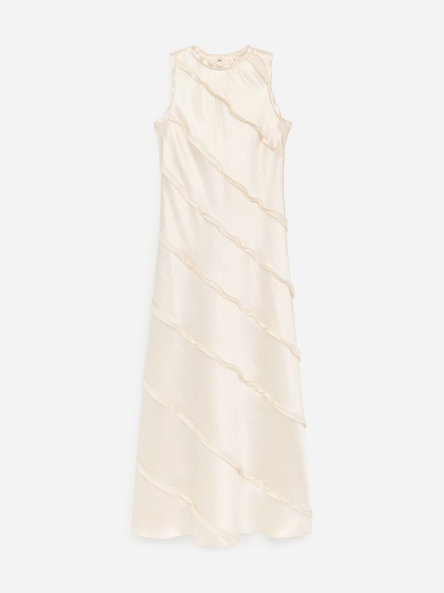 Frill Satin Dress