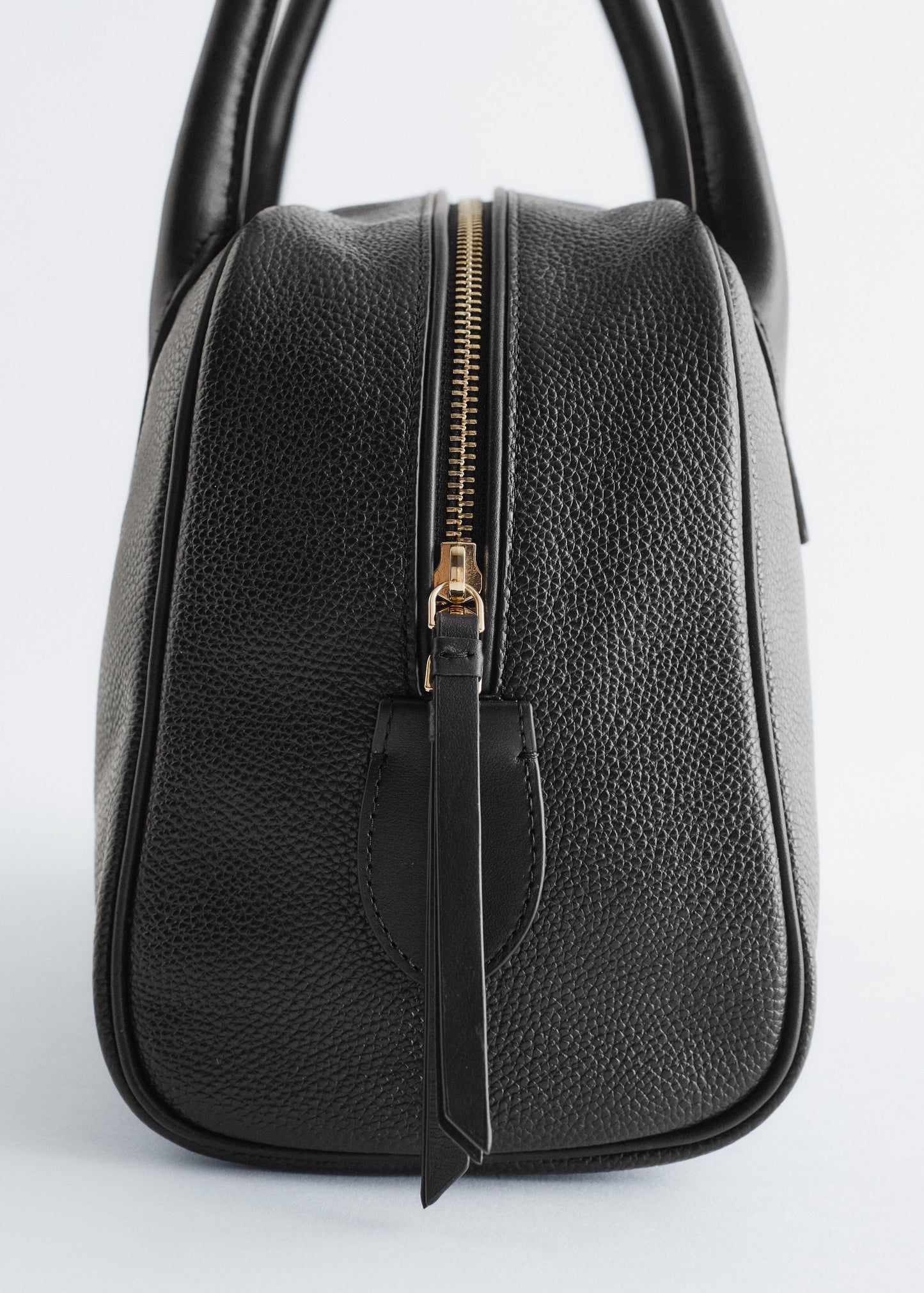 Leather Bowling Bag