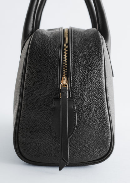 Leather Bowling Bag
