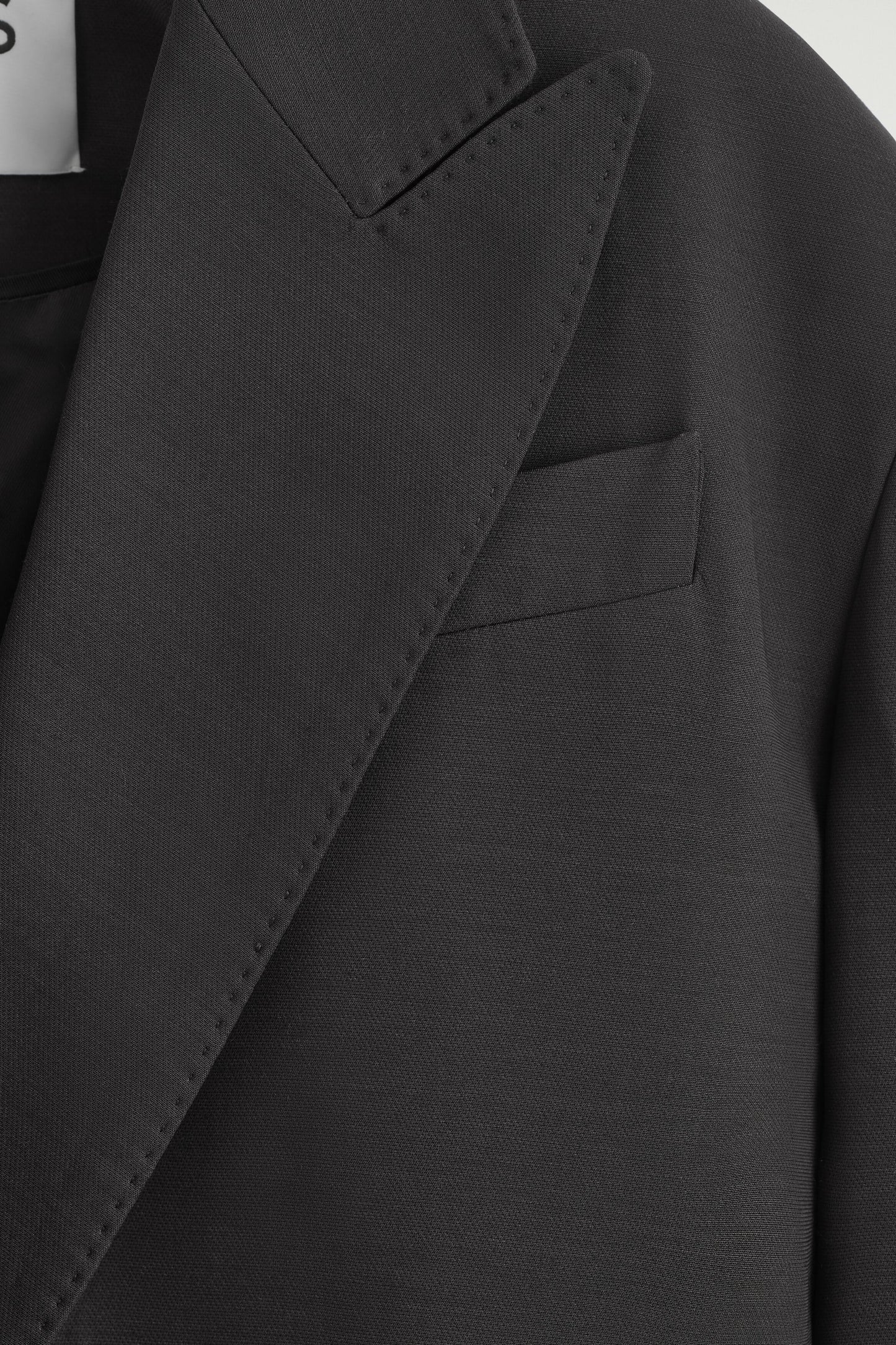 Contrast-Lined Double-Breasted Blazer