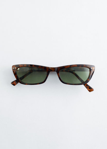 Elongated Cat-Eye Sunglasses