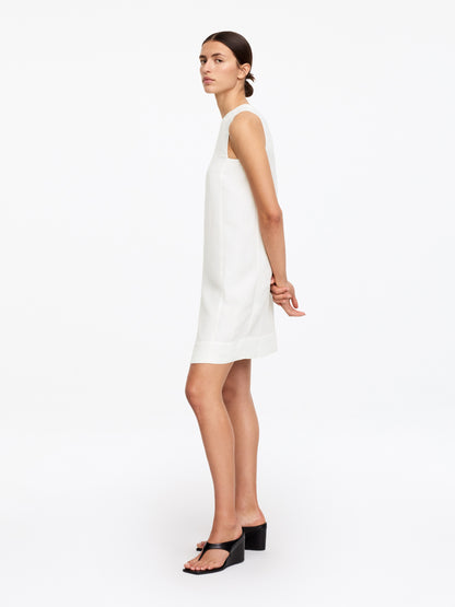 Straight-Cut Mini Dress