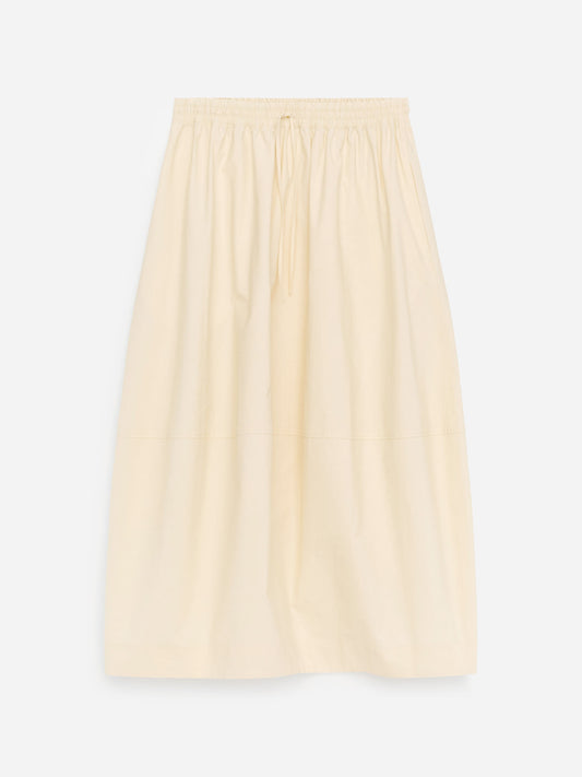 Cotton Midi Skirt