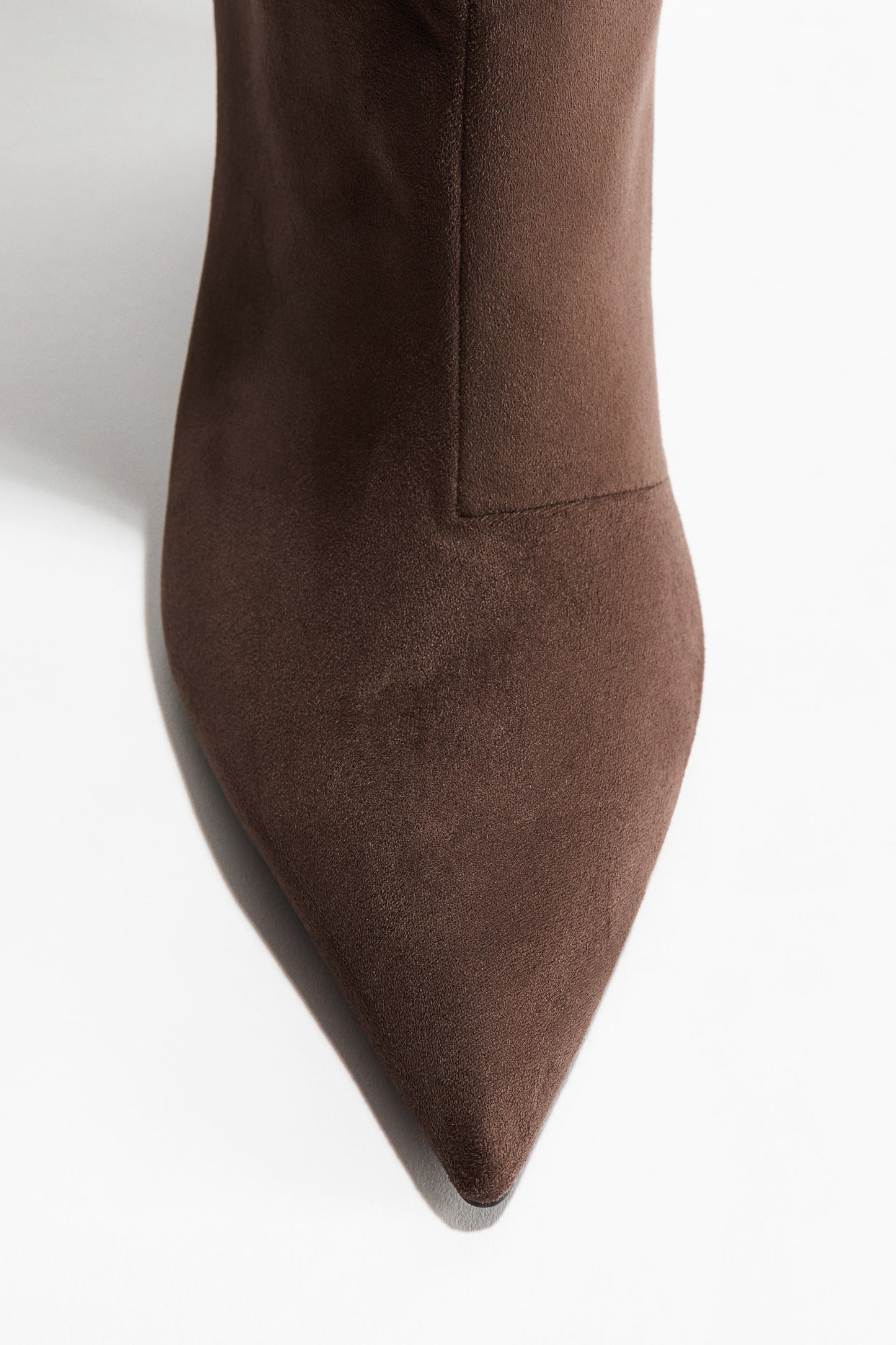 Wedge-heeled over-the-knee boots