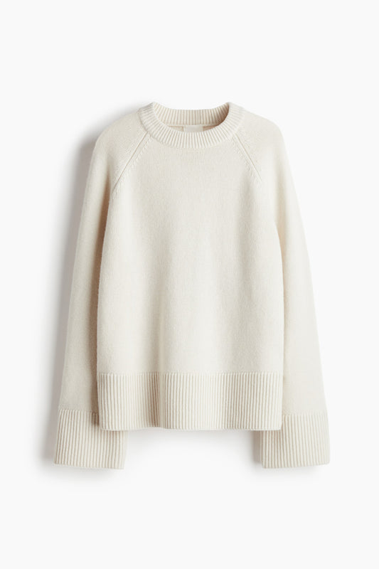 Cashmere-blend jumper