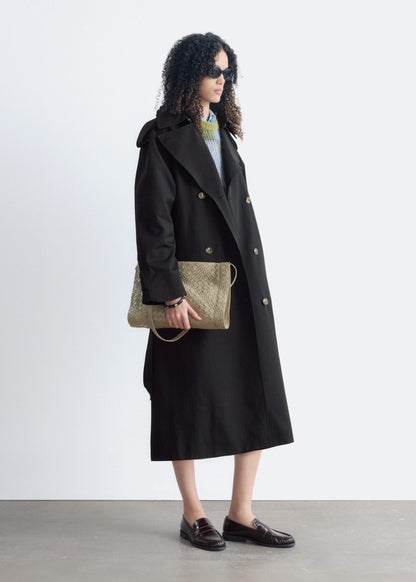 Relaxed Trench Coat - Black - Jackets - & Other Stories GB