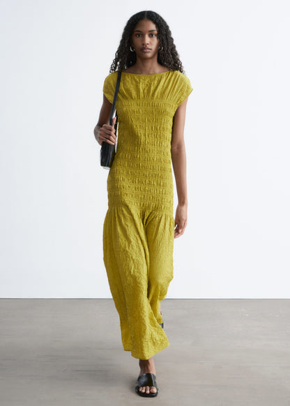 Smocked Maxi Dress