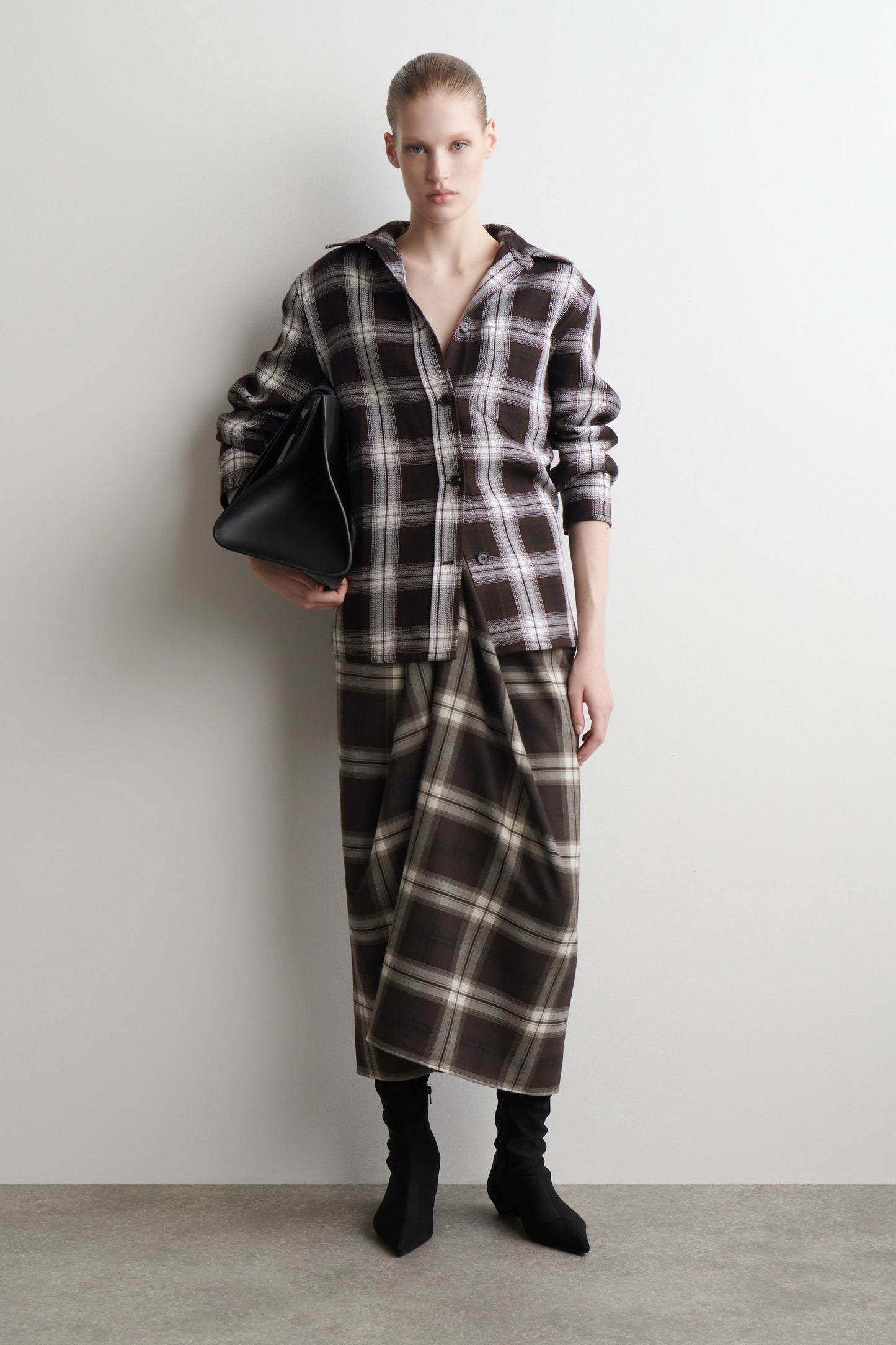 Checked Overshirt
