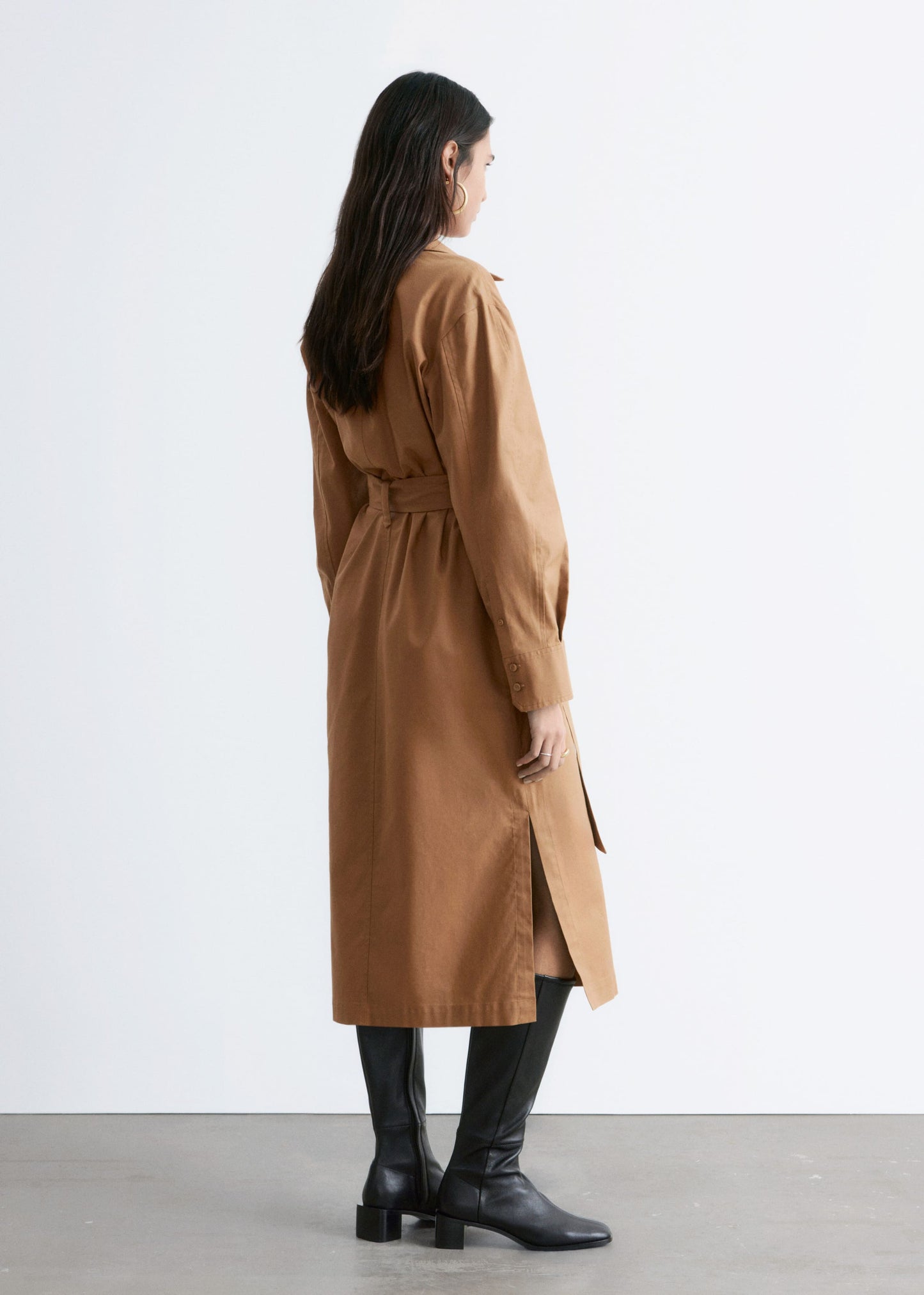 Belted Midi dress