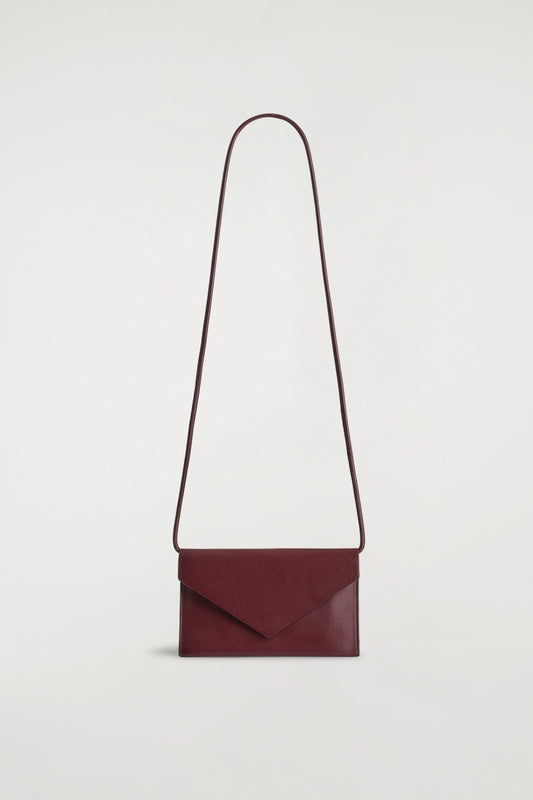 Envelope leather bag