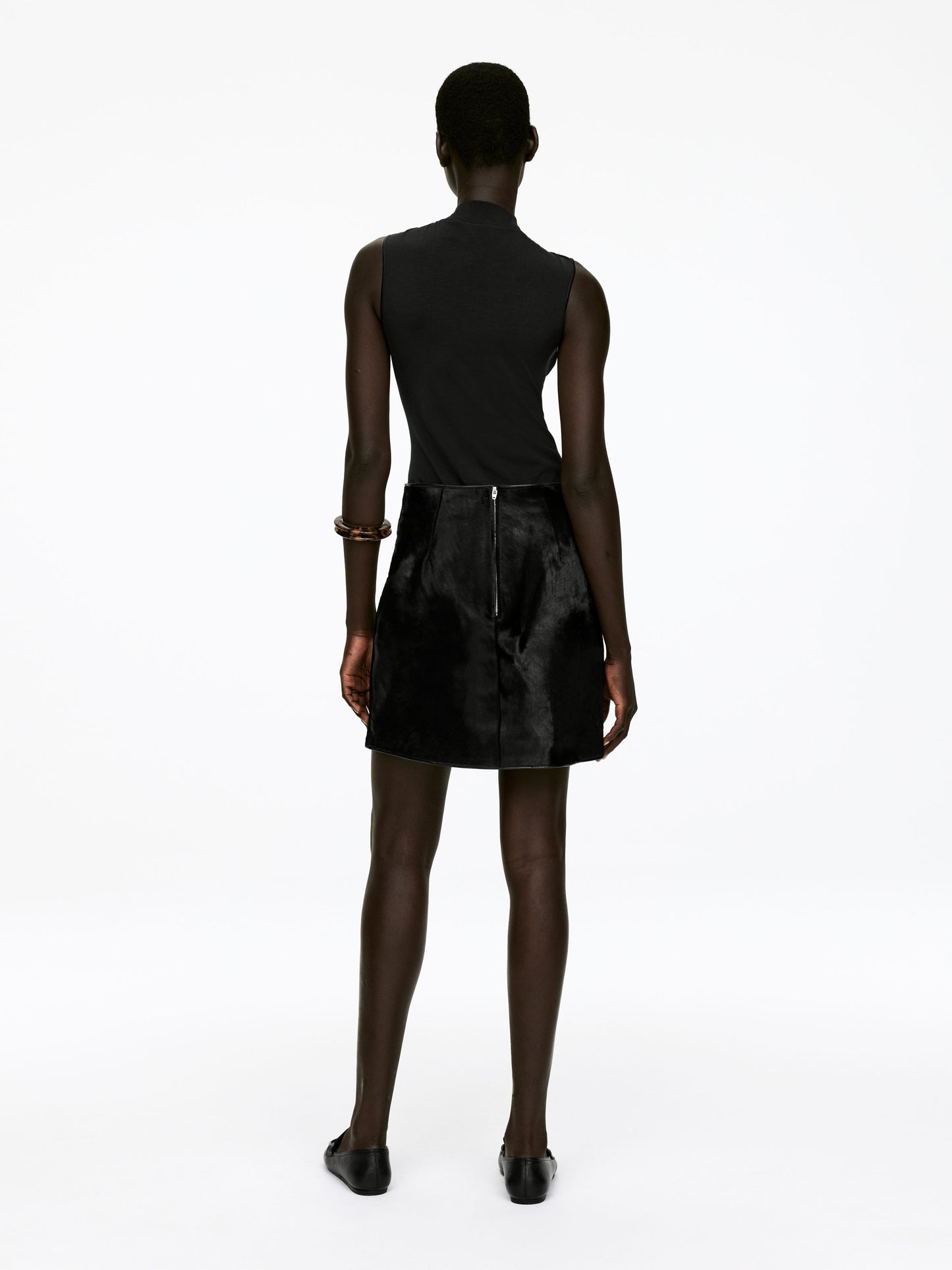 Leather Mini Skirt