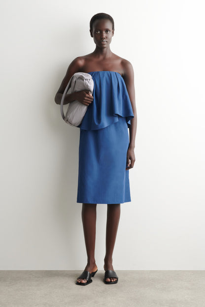 Layered Bandeau Midi Dress