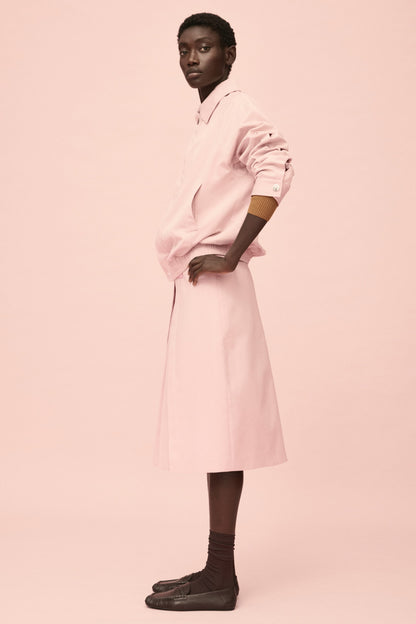 Bow-front skirt