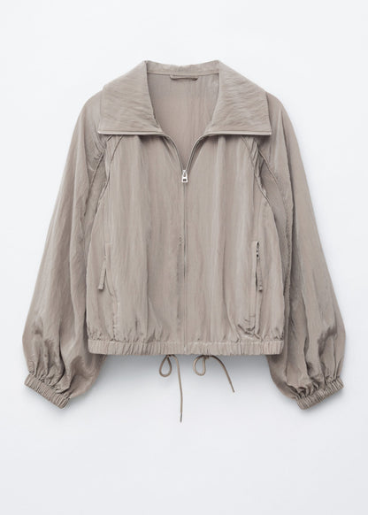 Sporty Viscose-Blend Jacket