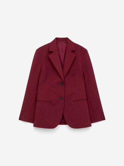 Hopsack Wool Blazer