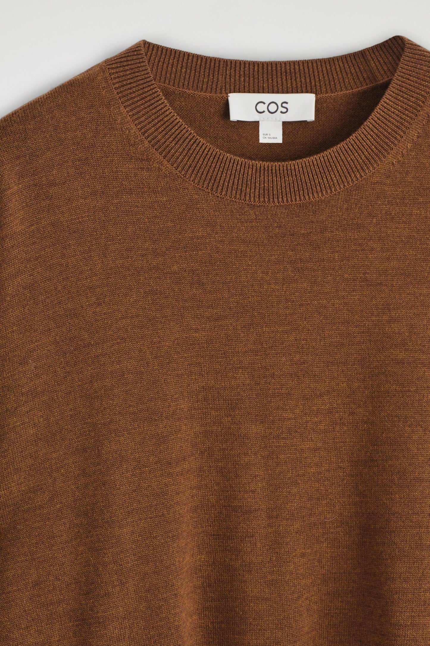 Merino wool crew-neck jumper