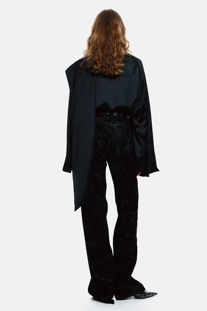 Cape blouse