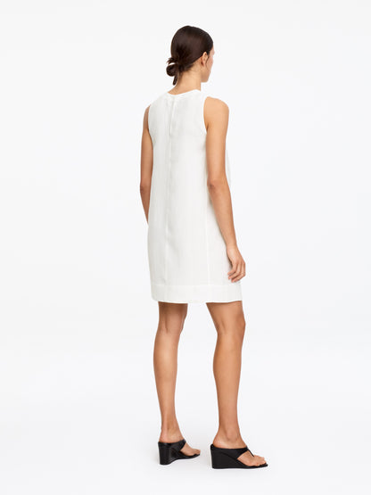 Straight-Cut Mini Dress